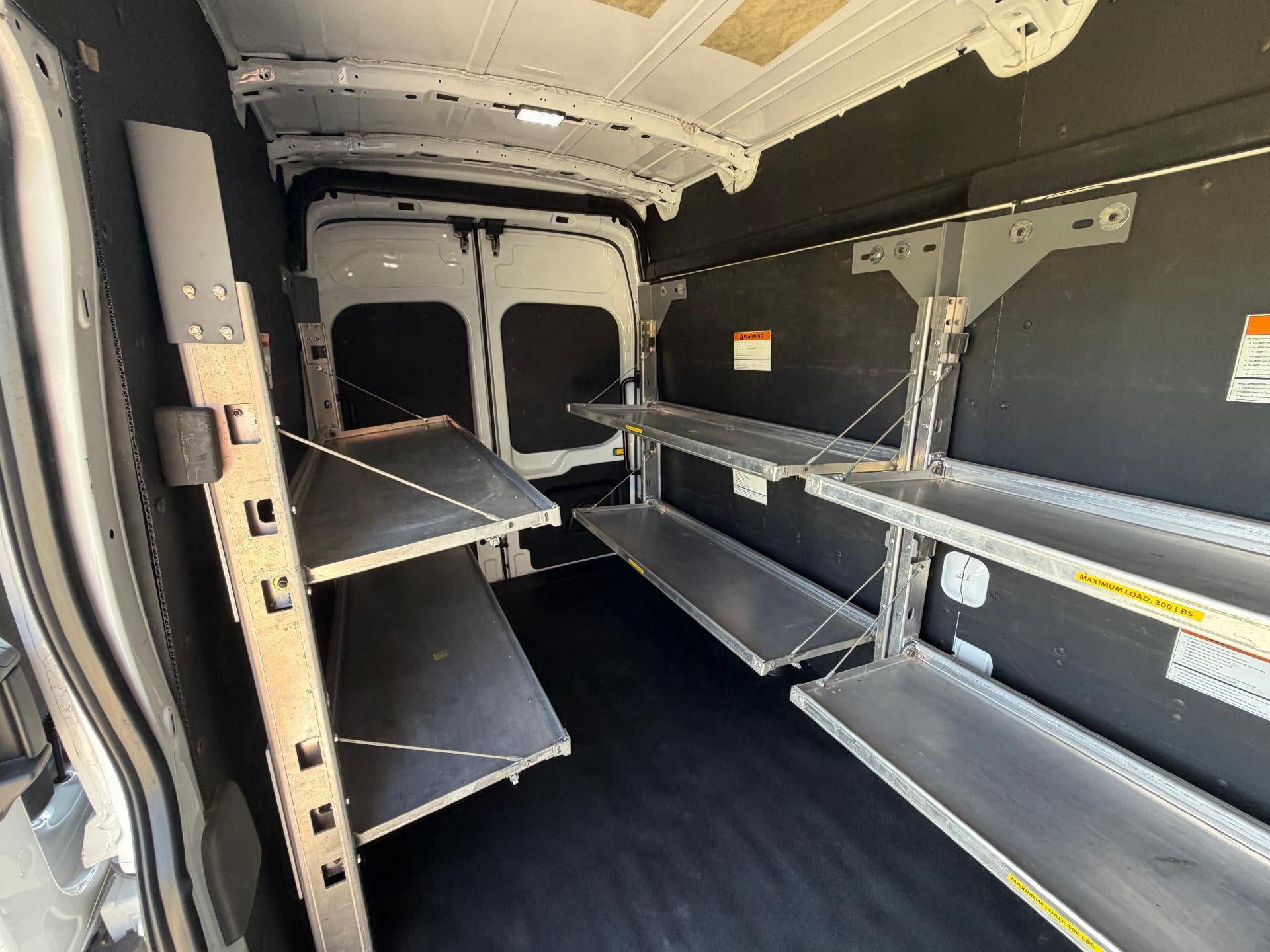 2023 Ford Transit Cargo Van T-250 148" Hi Rf 9070 GVWR RWD