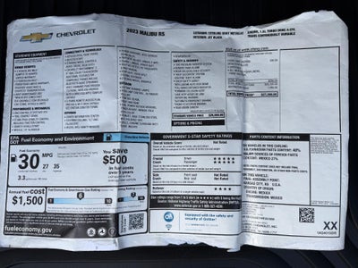 2023 Chevrolet Malibu RS