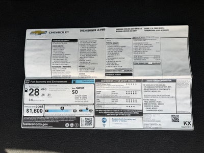 2023 Chevrolet Equinox FWD 4dr LS w/1LS